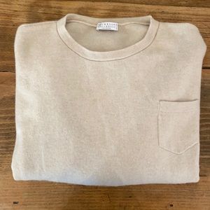 Brunello Cucinelli Cashmere Sweater with pocket